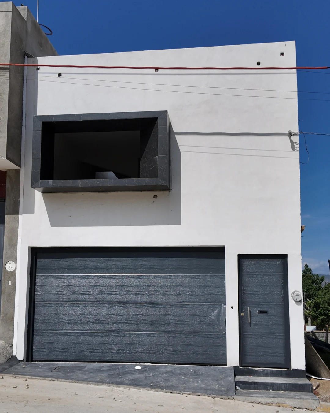 Casa en construcción en San Antonio de la Cal, octubre de 2026